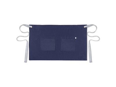 Forstykke Blå m. Lommer 72,5x50 cm