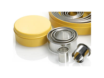 Rundt udstikkersæt glat