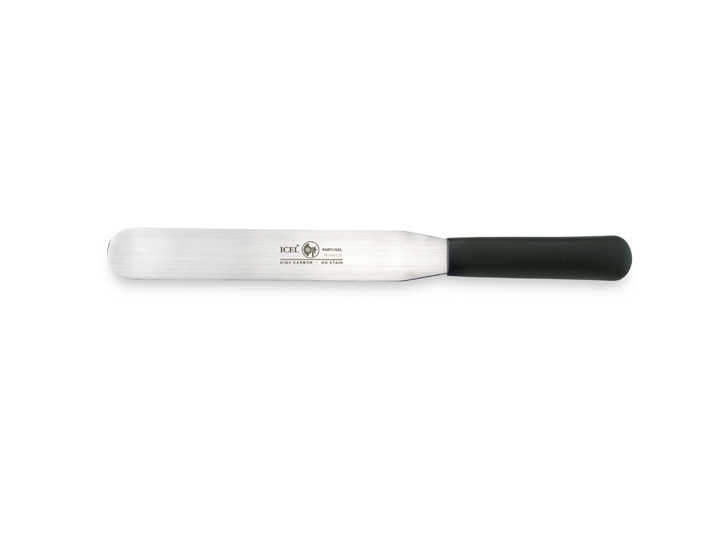 Paletkniv, 23 cm, Icel, Sort