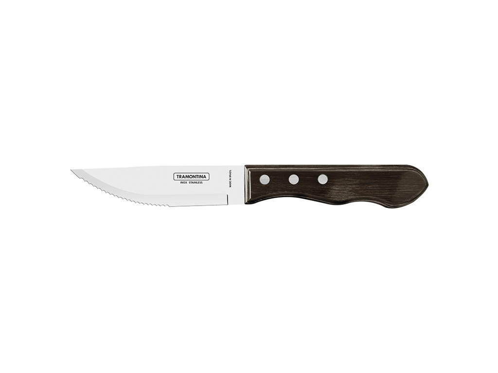 Steakkniv Jumbo Brun i Polywood 240 mm 
