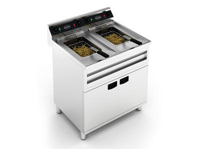 Friture 2x12 ltr. EL 2 x 6 kW