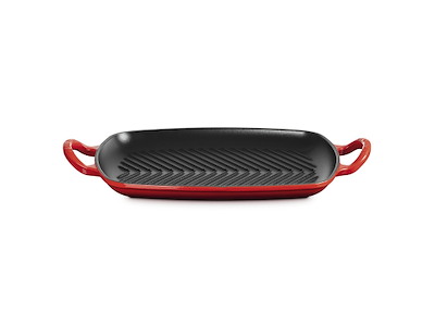 Le Creuset lav grillpande 30x30 cm i Cerise