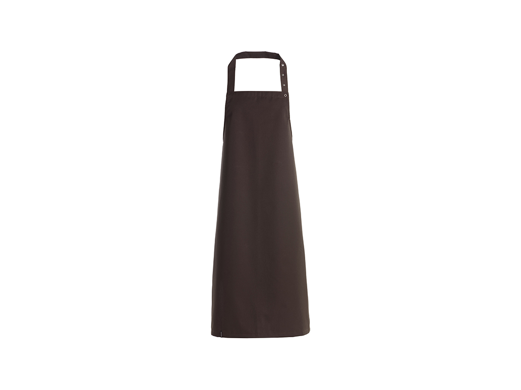 Smækforklæde u/lommer Mocca 70x100