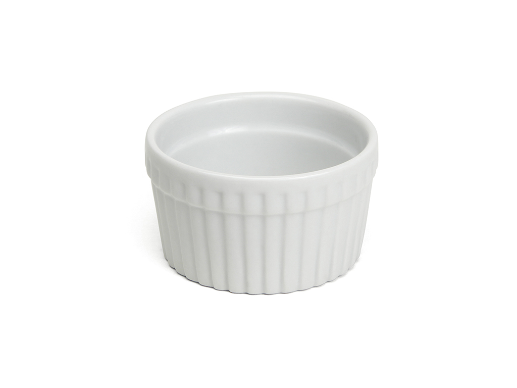 Ramekin hvid Ø 9 cm. H 4 cm
