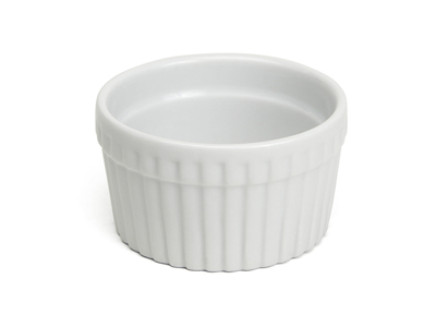 Ramekin hvid Ø 9 cm. H 4 cm