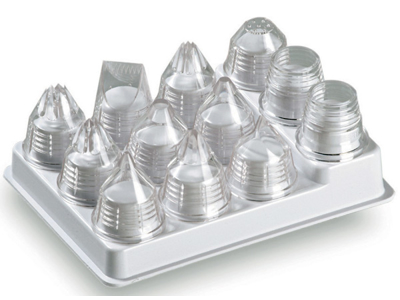 Tyllesæt i polycarbonat 10 tyller Matfer