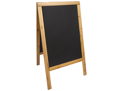 Tavle 125x69x68,5 cm teak lakeret