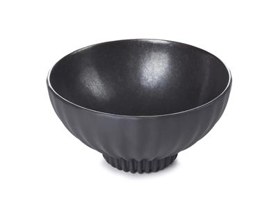 Skål 28 cl Sort Glat Pekoe