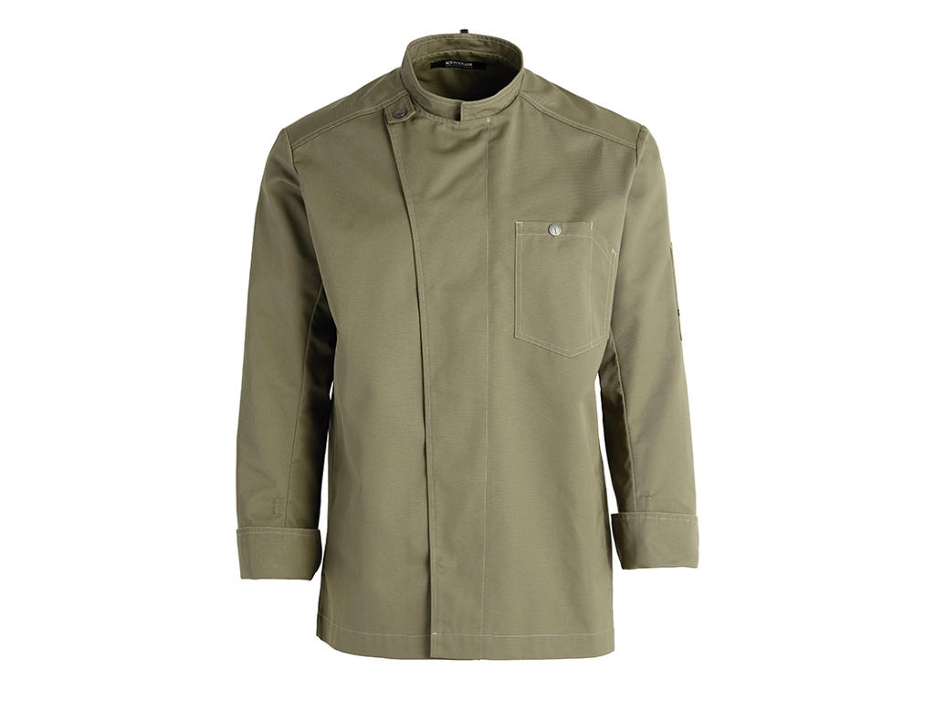 Kokkejakke Unisex Hunter green str. XS