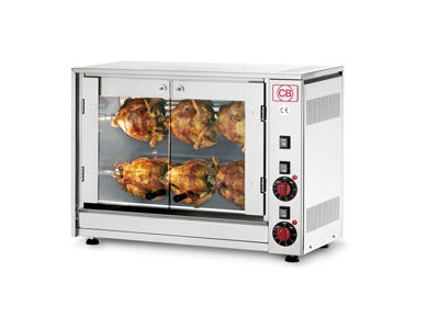 Kyllingegrill 2 spyd 6 kyllinger el