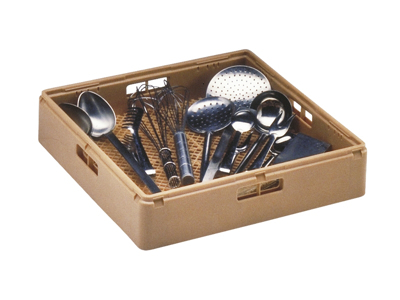 Opvaskebakke til bestik 1 stk BEIGE