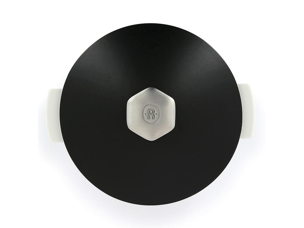 Låg til gryde Ø22 cm Satin Sort Revolution 2