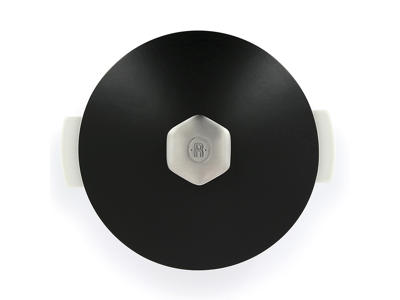 Låg til gryde Ø22 cm Satin Sort Revolution 2