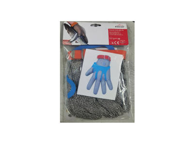 Brynjehandske Orange Vendbar XL 204 mm