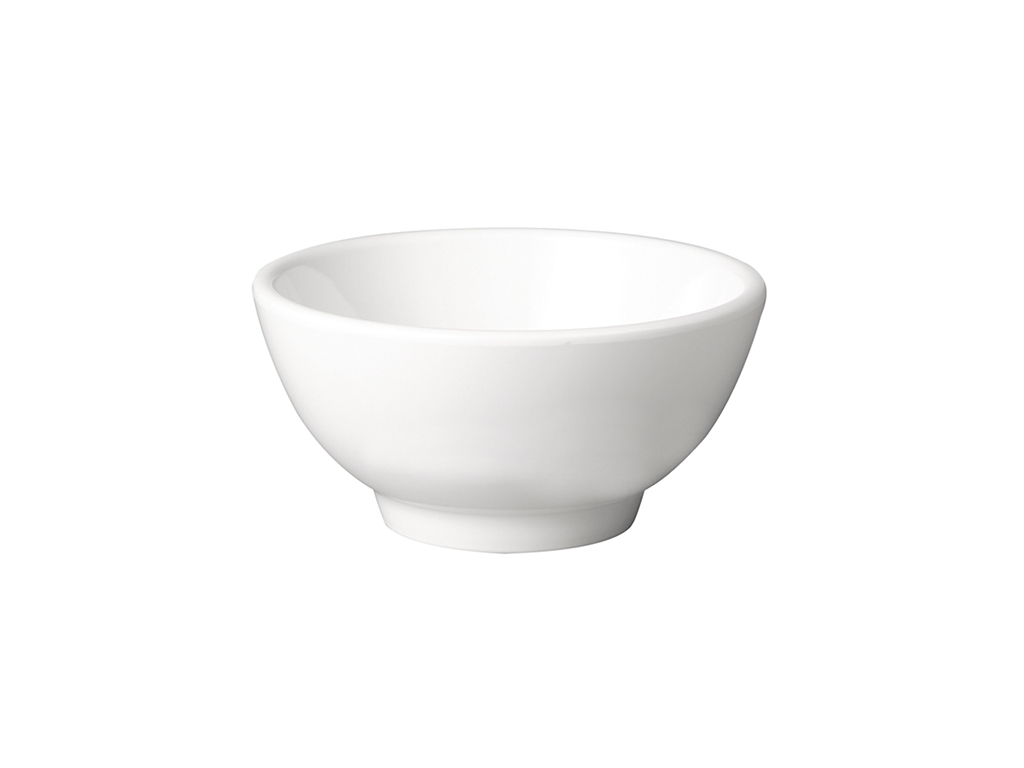 Melamin skål Hvid ca. Ø 15 cm, H: 7,5 cm