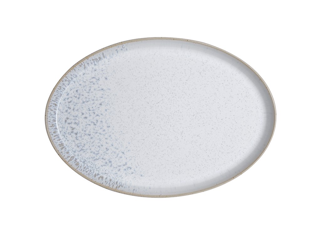 Denby Kiln Hvid Severingsfad Oval – 27×18,5 cm