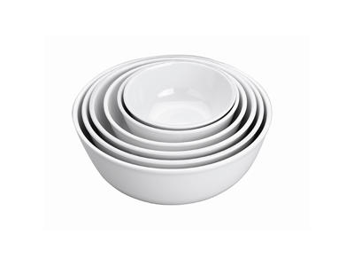 Melamin Skål Hvid Ø11,8x5,1 cm 0,3 liter