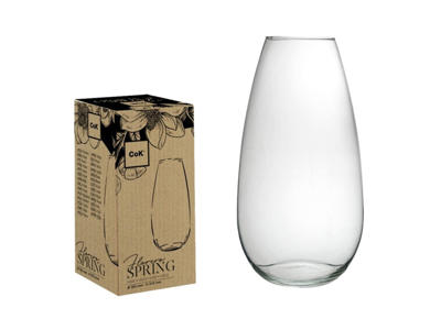 Vase Glas Ø180 mm H: 370 Spring