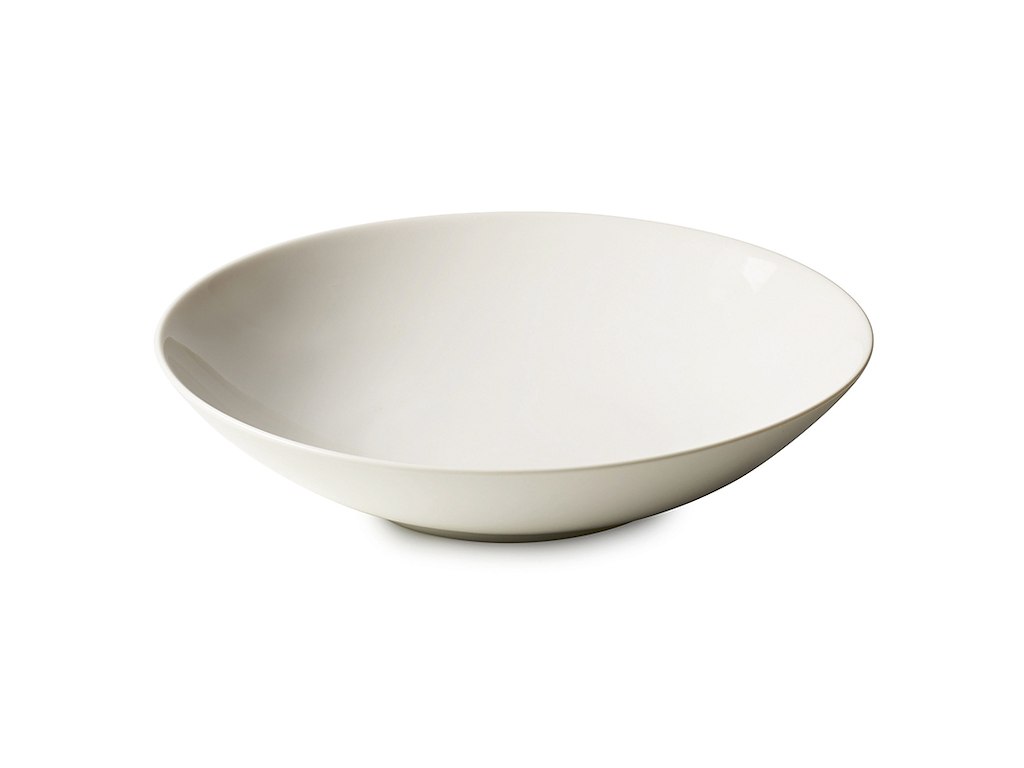 Tallerken dyb 24 cm Madeleine Hvid