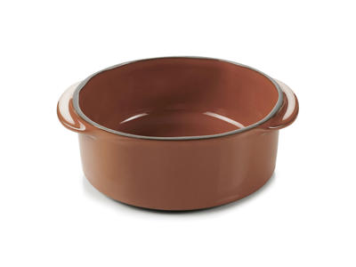 Gryde u. låg Ø12cm Brun Caractere Culinaire