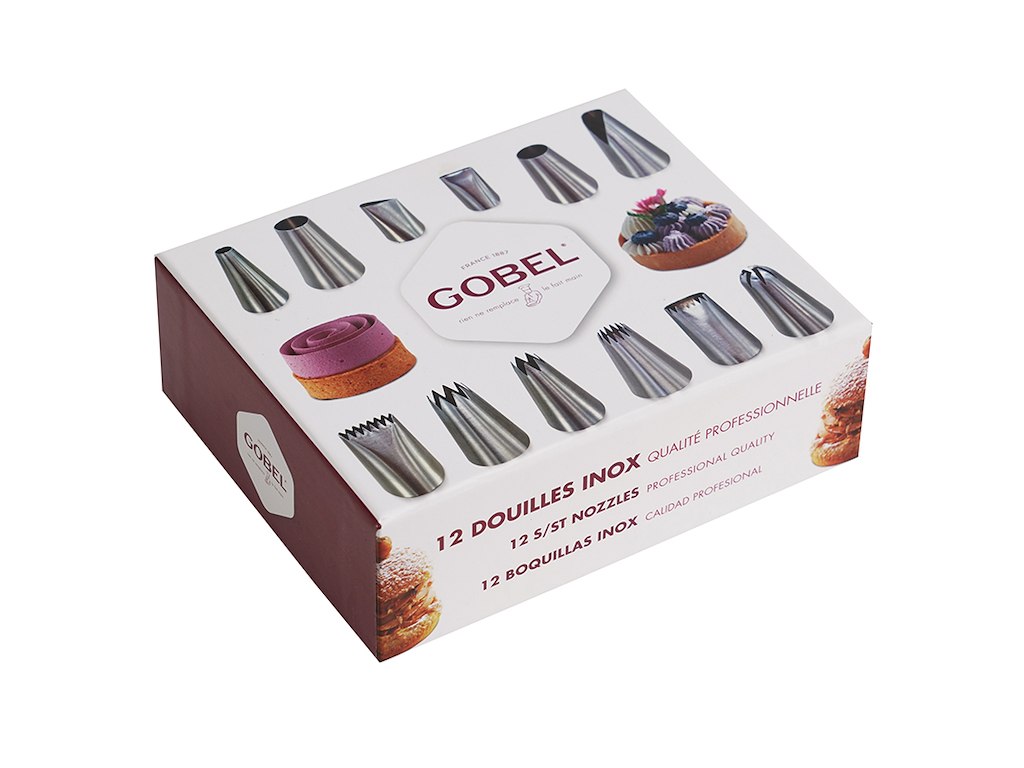 Louis Tellier Gobel – 12 professionelle inox-douilles