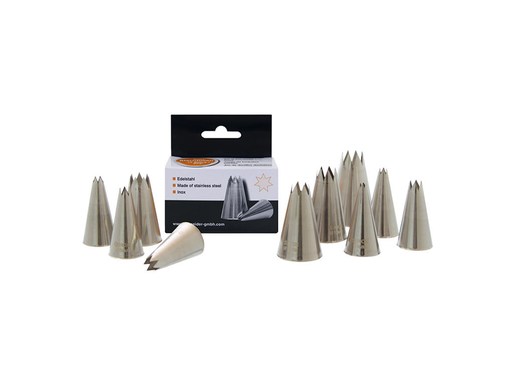 Tyllesæt stjerne RF 10 stk