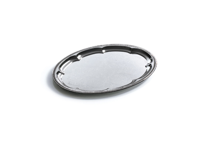 Engangsfad ovalt 45 x 34 cm.