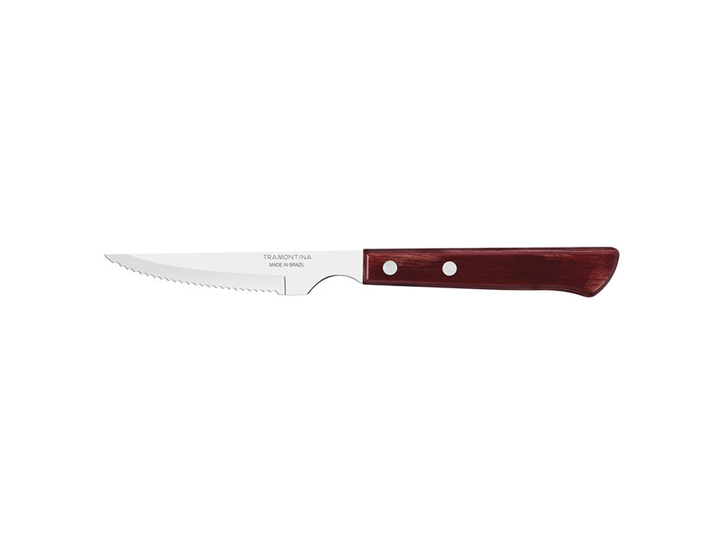 Steakkniv 11 cm Rød Polywood