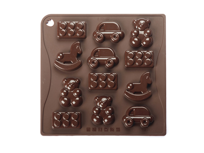 Chokoladeform brun Toys