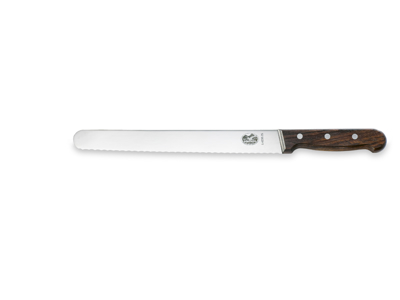 Universalkniv, 25 cm, Victorinox, Træskæfte, med bølgeskær