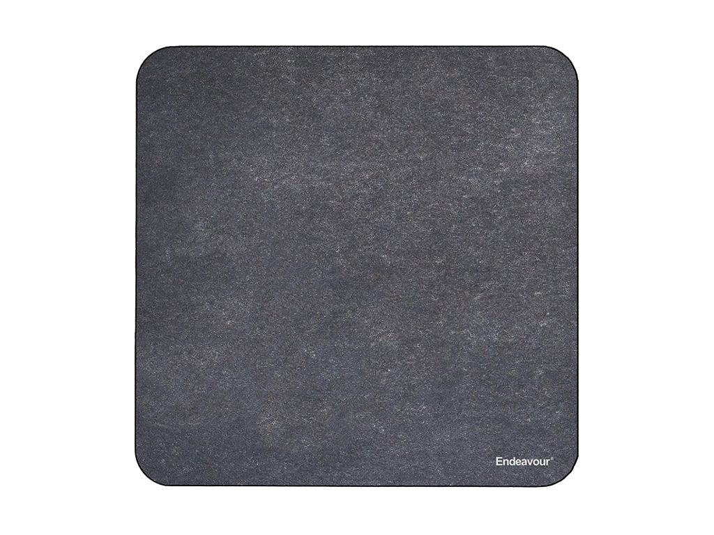 Smørebræt 14x14 cm Sort 4-pk Fibre