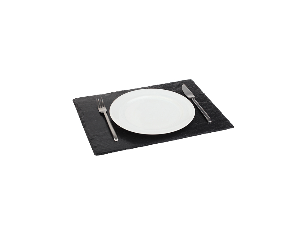 Serveringsplade 45x30 cm Naturskifer,stk