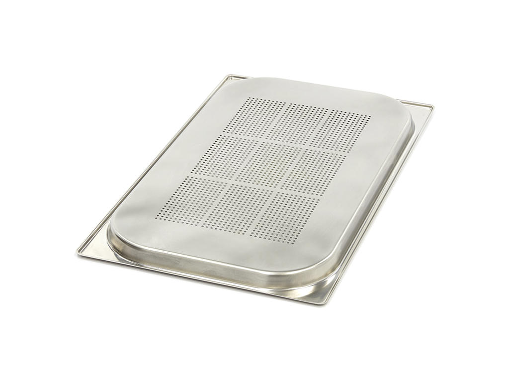 Perforeret Kantine-beholder 1 / 1GN i rustfrit stål | 20mm 