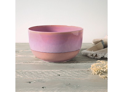 Perlemor Skål 22 cm 3000 ml Coral