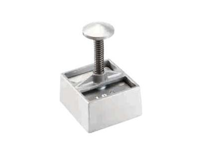 Bøfformer 9,5 x 9,5 cm aluminium