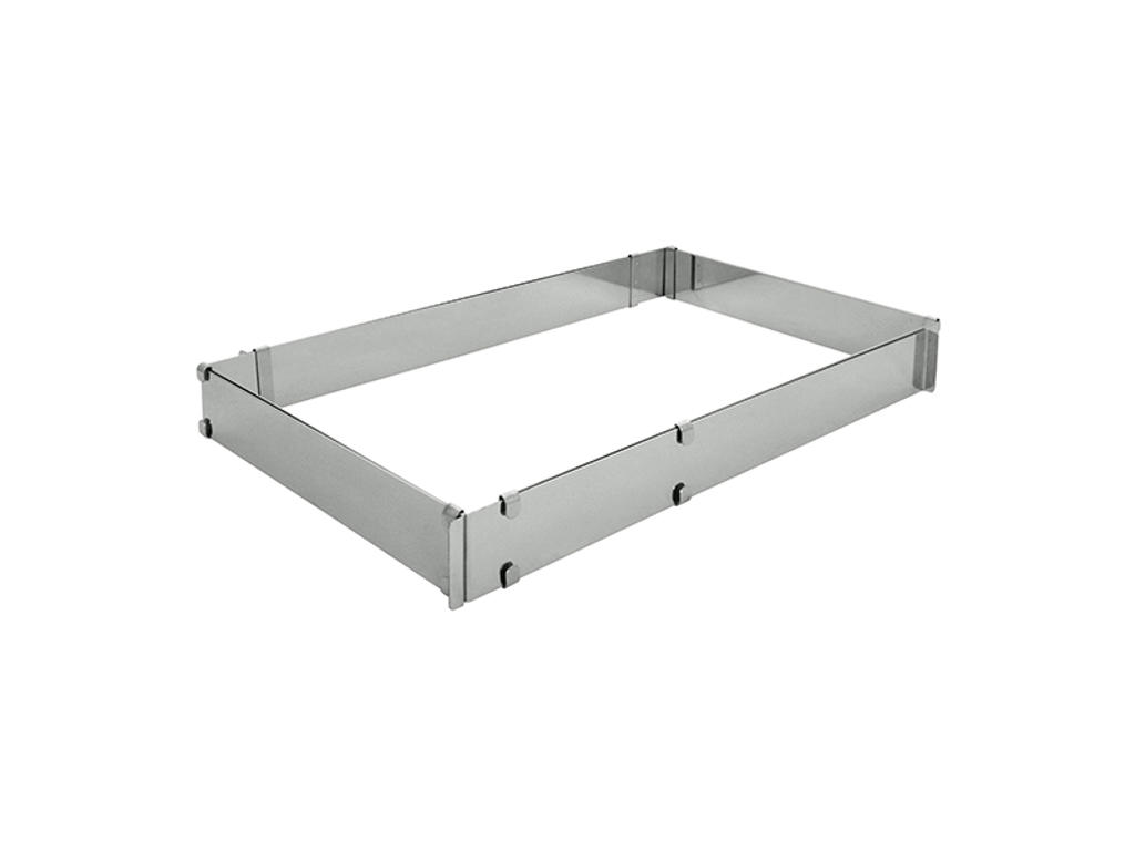 Bageform Firkant indstilb. 43-84/29-56cm