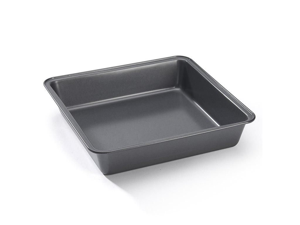 Kageform Firkantet 22,5x22,5x5cm DeBuyer