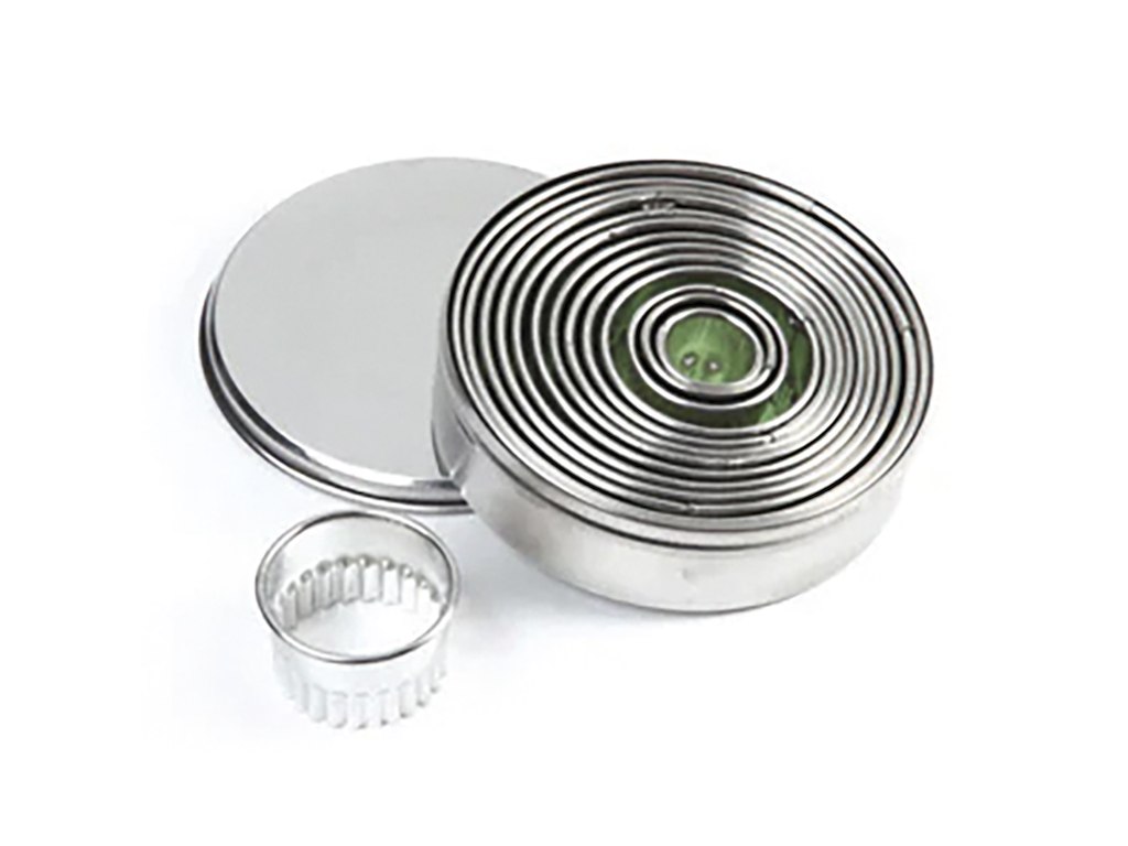 Udstikkersæt Riflet 14 stk 20-105mm