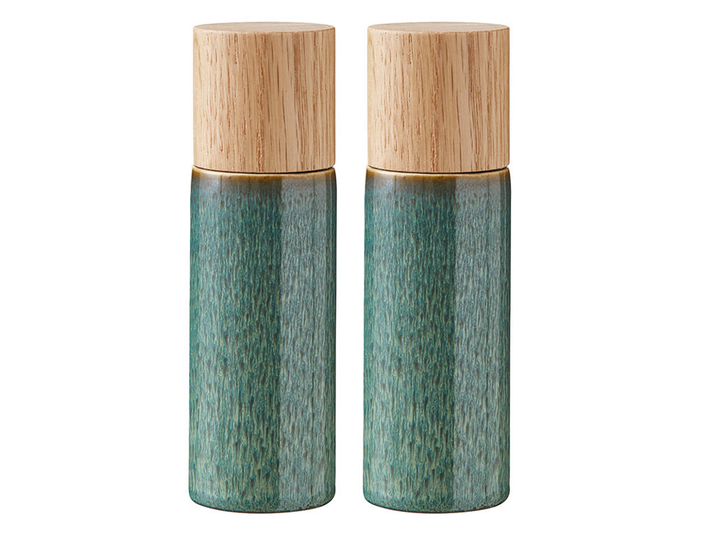 Salt & Peber sæt 17 cm Grøn BITZ