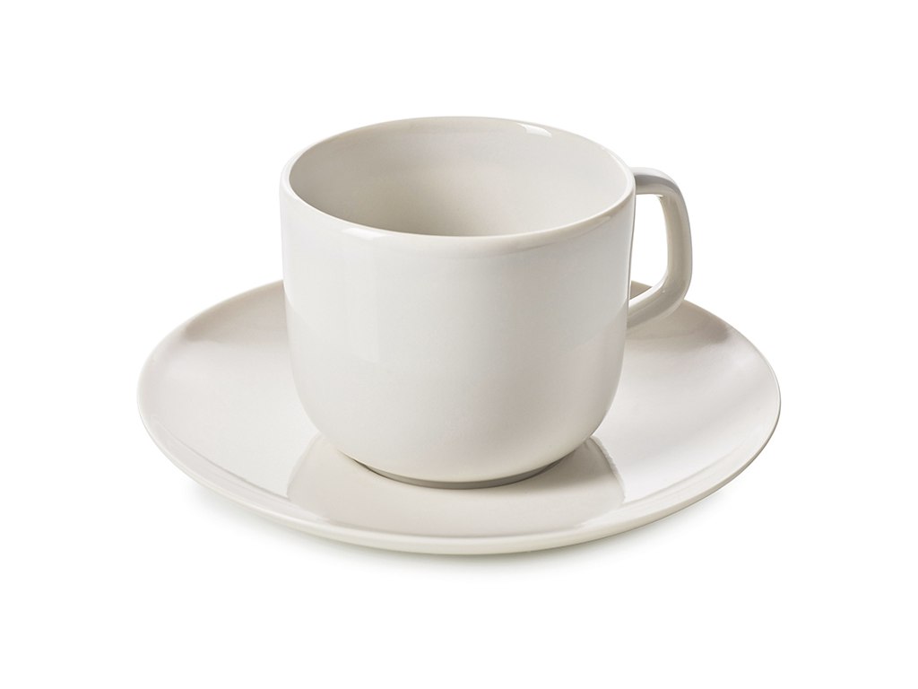 Kop m/underkop 20 cl Madeleine Hvid