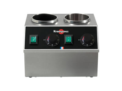 Chokoladevarmer til 2 flasker