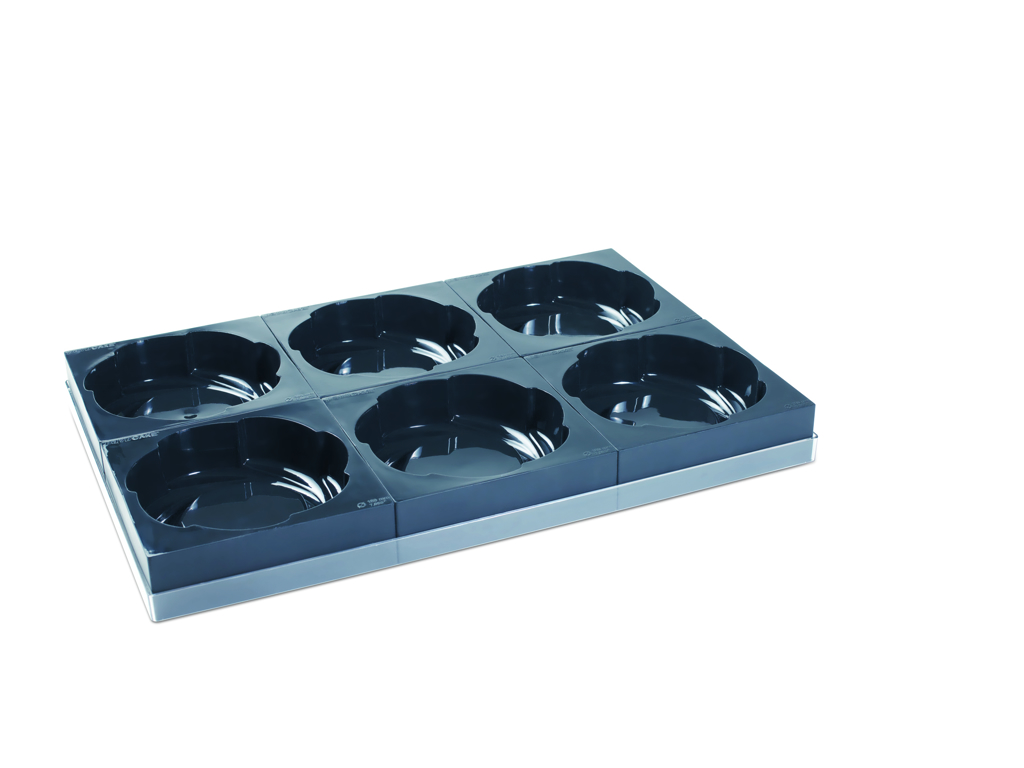 Pavocake Fad m. 6 forme rund 6 fingre