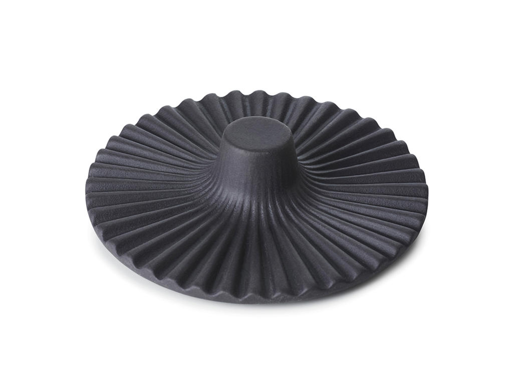 Låg til tekande /sukkerskål 8 cm Sort Glat Pekoe