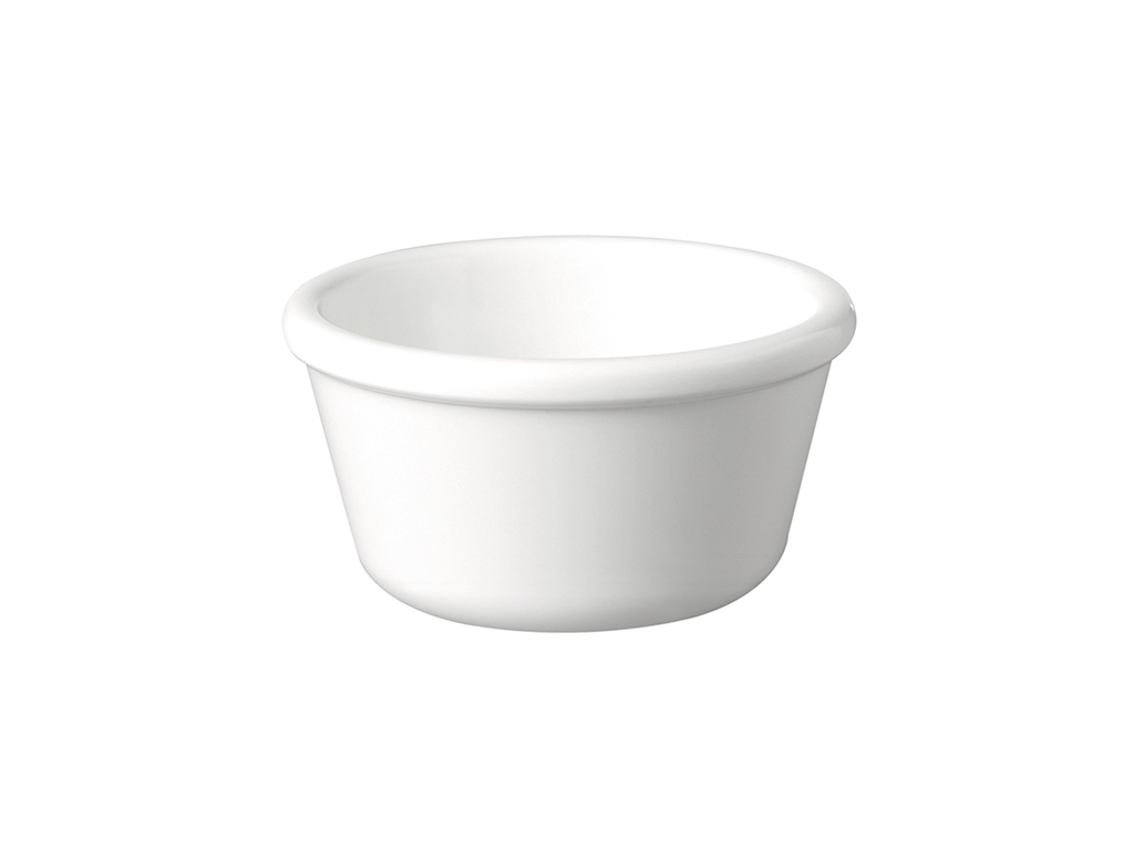 Melamin skål Hvid Ø 7,5 cm, H: 4 cm