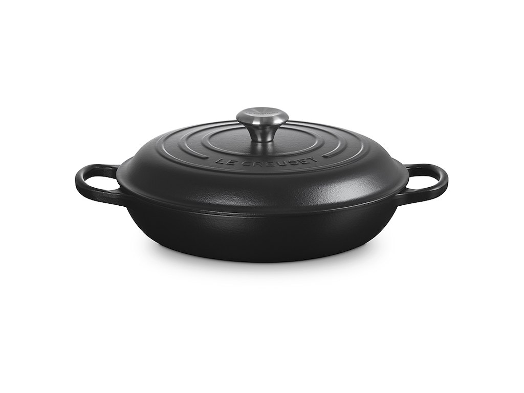 Støbejern buffet gryde Ø 30 cm i Matte Black