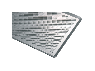 Bageplade perfo aluminium 60x40 cm 2 mm 