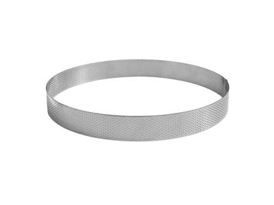 Bagering perforeret Ø 22cm H 3,5cm Gobel