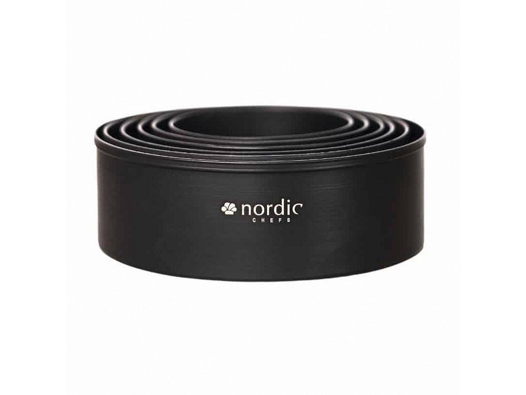 Udstikkersæt Sort 6,5-11,5cm 6 stk 