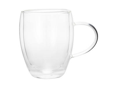 Glas m/hank 35cl Dobbeltvægget 2stk Curv