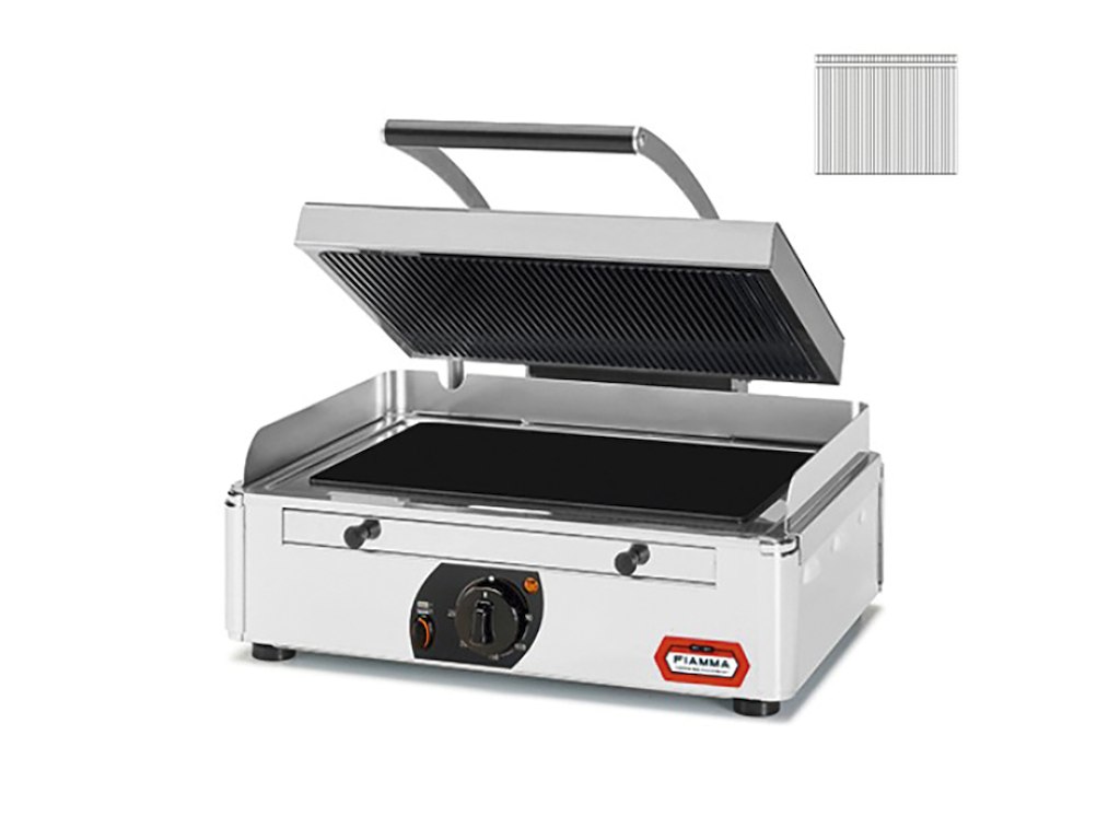 Toaster Klap Glat/Grill 34x22 Glaskerami